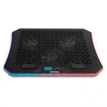 Krom Kooler Base Refrigeradora RGB para Portátil hasta 19