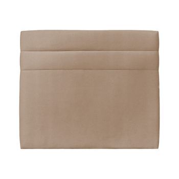 Cabecero De Cama 2 Líneas Milano  Taupe  120 X 80 Cm
