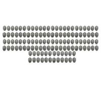 juego 120 conectores flexibles pvc 12 resistentes a liquidos
