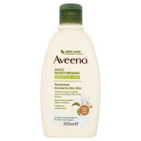 aveeno moisturising yogurt body wash vanilla  oat scent