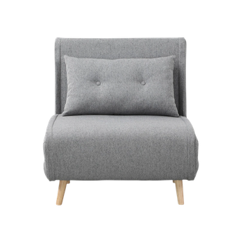 Sofá Cama Indivudual Aline Gris