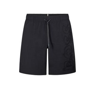 BOSS para hombre. 50469329 Bañador Whale negro (L), Casual, Beachwear, Poliamida, Sostenible