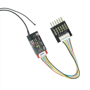 Adaptador receptor compatible con salida de señal PWM para receptores TBS Crossfire Nano RX FrSky R9 Slim Slim+