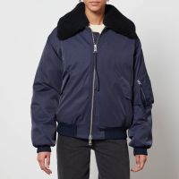 ami boxy-fit shell jacket - xl