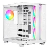 carcasa be quiet light base 500 lx white midi tower atx iluminacion rgb