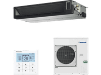 aire acondicionado por conductos - panasonic kit-125pf3z5-6 10406 fgh nanoex inverter blanco
