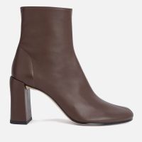 by far womens vlada leather heeled boots - uk 6