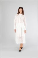 camisa con bordado ingles white