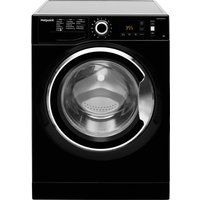 hotpoint activecare nm11 964 bc a 9 kg 1600 spin washing machine - black black