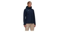 chaqueta impermeable para mujer mammut alto light azul