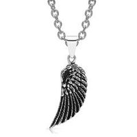cadena con colgante alas de angel
