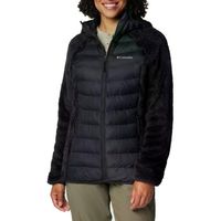 columbia abrigo de plumas powder lite ii sherpa hyb para mujer