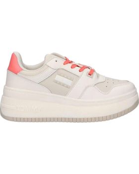de TOMMY HILFIGER EN0EN02208 TJW RETRO BASKET FLATFORM YBI IVORY - BLEACHED