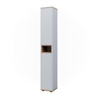 armario de bano didi 30 x 192 cm con 2 puertas vicco