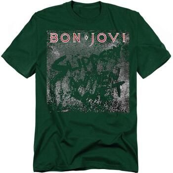 Bon Jovi Camiseta Slippery When Wet para mujer