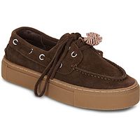 date nauticos caletta suede brown para mujer