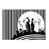 papel pintado 3d - melodia del gato 400x280 cm