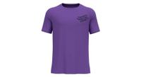 maillot de manga corta odlo essential print morado