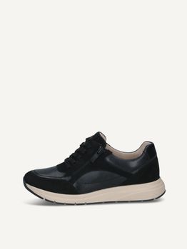 CAPRICE Sneaker, black, made of Leather, Size 41
