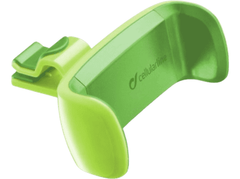 Soporte de móvil para coche - CellularLine HANDYSMARTG, Universal, Verde