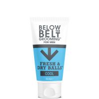 below the belt grooming fresh and dry balls - cool 75ml