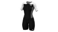 mono de triatlon z3rod elite negro blanco para mujer