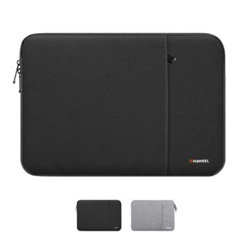 HAWEEL funda para portátil 11 13 15 pulgadas para Xiaomi Huawei HP DELL LaptopBag bolsa con cremallera bolsa de transporte Macbook funda a prueba de golpes