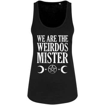 Grindstore Camiseta tirantes We Are The Weirdos Mister para mujer