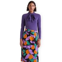 compania fantastica blusa compania fantastica top 11114 - violet para mujer