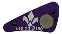 iman  p de  p formula para sensor de velocidad de e bike disco de 6 agujeros de 180 mm morado