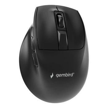 Ratón Gembird MUSW3-9B-01 RF Wireless Bluetooth USB 2400 DPI Negro 9 Botones
