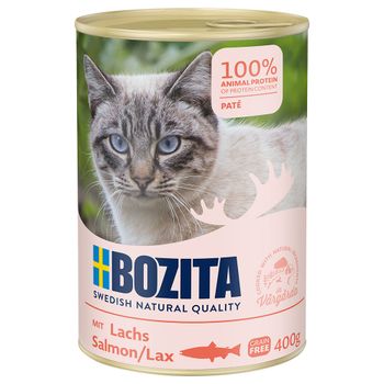 Bozita Canned Food Saver Pack 24 x 400g - Salmon Pâté