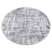 alfombra mefe moderna circulo 8722 lineas vintage - structural dos ni circulo 120 cm