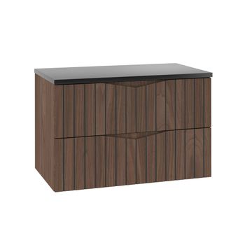Mueble bajo lavabo 80cm encimera paneles de melamina y de mdf madera