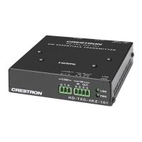 receptor av crestron hd-txc-4kz-101 4k a 60 hz 70 m alambrico blanco