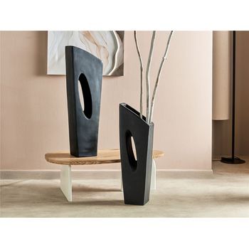 Vasija Khaldun Negro 90 Cms. S/2 28x18x90 Cms