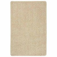 alfombra peluda antideslizante color crema 200x290 cm vidaxl