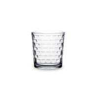 juego de 6 vasos bajos vidrio 26 cl