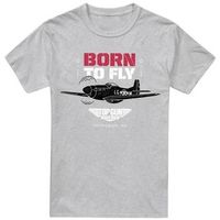 top gun camiseta born to fly para hombre
