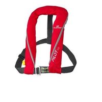 plastimo lifejacket pilot 165 martillo hidrostatico con arnes - rojo