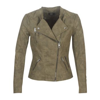 Only Cazadora de cuero ONLAVA para mujer