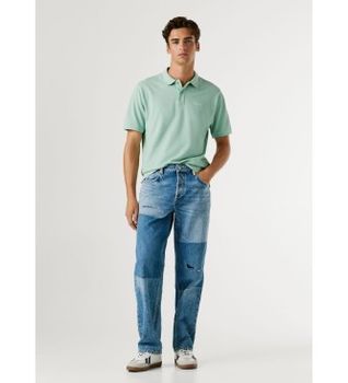 Pepe Jeans para hombre. PM2084539 Jeans Helix Contrast azul (32/32), Casual, Algodón, Denim