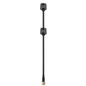 GEPRC Momoda2 5.8GHz ANTENA FPV DUAL con RF de Núcleo Dual, 3.8dBi, VSWR ≤1.43, Eficiencia del 85%, -25dB, LHCP/RHCP, FP