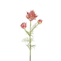 tallo de serruria artificial rosa h112