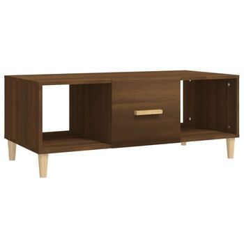 Mesa De Centro 102x50x40 Cm Madera - Marrón