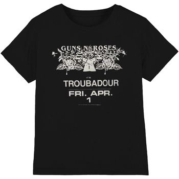 Guns N Roses Camiseta manga larga Troubadour Flyer para hombre