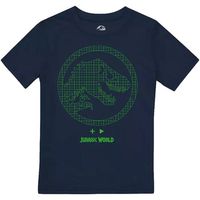 jurassic park camiseta neon gamer para nino