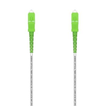 Latiguillo Fibra Óptica AISENS G657A2 30m SC/APC Mono LSZH Blanco