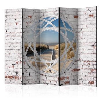 Biombo - View Of The Beach Ii  (225x172 Cm)