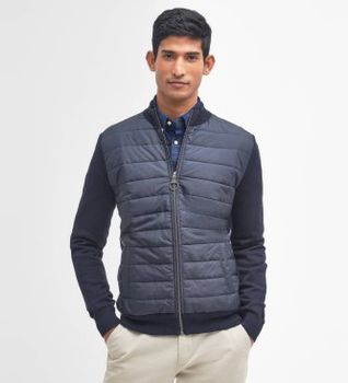 Barbour para hombre. MKN1104 Chaqueta Essential Carn marino (L), Casual, Poliamida